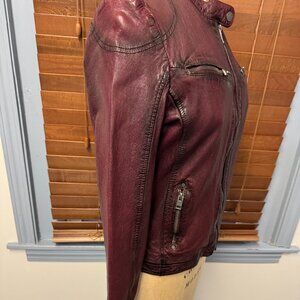 Mauritius  Ziya RF Leather Jacket Womens Large NWT